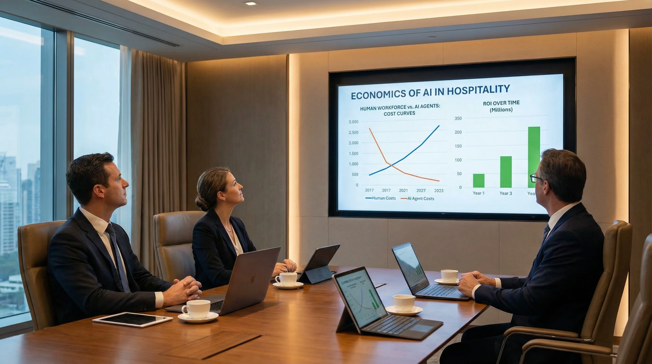 Konaklama Sektöründe AI Ekip Arkadaşları ve İnsan İşgücünün Ekonomisi